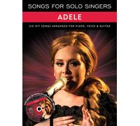 Songs for Solo Singers: Adele Book and CD Piano, Vocal and Guitar Wise Publicati