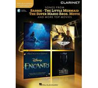 Songs from Barbie, The Little Mermaid Clarinet Book & Audio-Onlin