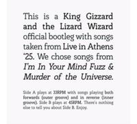 Songs from I'm in your mind fuzz & murder of the universe: Live in Athens '25