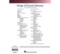 Songs of Claude Debussy: The Vocal Library: 1 (Schirmer's Library of Musical Classics): A Critical Edition by James R. Briscoe