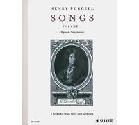 Songs Vol. 1 high Voice and Piano Henry Purcell Schott Music Ltd.
