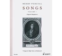 Songs Vol. 1 high Voice and Piano (intermediate) Purcell 7 Songs Schott Music Sa