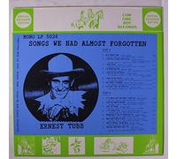 songs we had almost forgotten (COWGIRLBOY 5026 LP)