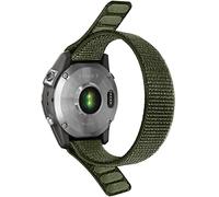 Songsier Strap Compatible with Fenix 7, 7 Solar, 6, 6 Pro, 5 - 22mm Velcro Nylon Soft Light Replacement Strap, Quick Dry Breathable Sport Wristband for Fenix 8 47mm