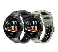 Songsier Strap Compatible with Huawei Watch GT2e, Sport Waterproof Soft Silicone Replacement Strap Bracelet Band Only for Huawei Watch GT2e