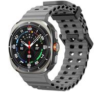 Songsier Strap Compatible with Samsung Galaxy Watch Ultra 47mm,Soft Breathable Silicone Sport Strap Replacement Waterproof Wristband for Galaxy Watch Ultra 47mm Accessories