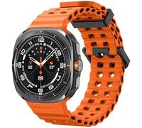 Songsier Strap Compatible with Samsung Galaxy Watch Ultra 47mm,Soft Breathable Silicone Sport Strap Replacement Waterproof Wristband for Galaxy Watch Ultra 47mm Accessories