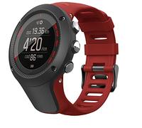 Songsier Strap Compatible with SUUNTO Ambit 3, Silicone Sports Breathable Replacement Watch Strap Men & Women Strap Strap Compatible with SUUNTO Ambit 3 Sport, Ambit 3 Run, Ambit 3 Peak, Ambit 2