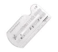 Songwriter Composition Template | Music Notes, Stick Symbols, Accessories, Drawing Ruler, Tools for Composition, Songwriting, Creativity