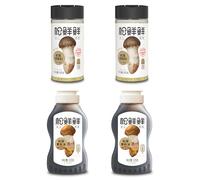 Songxianxian Matsutake Cooking Essentials, Vegan Oyster Sauce, All-Purpose Matsutake Mushroom Powder, Natural Salt Alternative, No Additives 蚝油, 4-Pack Bundle