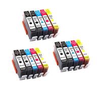 SONGYAWEIEU 364XL 364 XL Ink Cartridge Compatible for H-P364 For H-P Deskjet 3070A 3520 3522 3524 Officejet 4620 4610 4622 Printer(6BK 3C 3Y 3M)