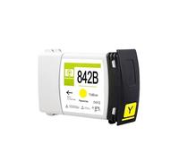 SONGYAWEIEU For H-P 842B Ink Cartridge 775ML With Full Ink H-P842B For H-P PageWide XL 8000 Printer C1Q49A C1Q50A C1Q51A C1Q52A(Y)