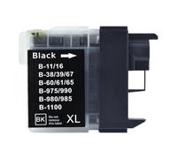 SONGYAWEIEU LC11 LC16 LC38 LC39 LC60 LC61 LC65 LC67 LC975 LC980 LC985 LC990 LC1100 Ink Cartridge Compatible For Bro-ther DCP-145C Printer(1PC Black)