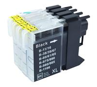 SONGYAWEIEU LC11 LC16 LC38 LC39 LC60 LC61 LC65 LC67 LC975 LC980 LC985 LC990 LC1100 Ink Cartridge Compatible For Bro-ther DCP-145C Printer(1SET BK C M Y)