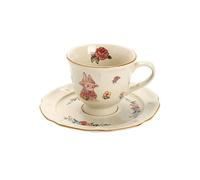 SONGYL-20249 Tea Mug Coffee Cups French Retro High Value Ceramic and Saucers Set British Afternoon Tea 250ml Mugs