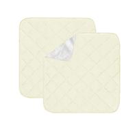 Sonhomay 2Pcs Waterproof Chair Pads for Elderly Incontinence Reusable& Washable, Fits Recliners, Seats, Furniture, Beds- Reusable Absorbent Seat Protector Pads for Adults Senior