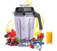 Sonhomay 64oz Replacement Blender Jug Compatible with Buffalo Blender Pitcher Replacement Container Jug Transparent Blender Container for Smoothies Soups Frozen Fruit for DR825 CR836 CY140 CY141