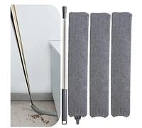 Sonhomay Gap Cleaning Duster Retractable Gap Dust Cleaner with 3 Reusable Microfiber Cloth Covers and Extension Pole for Home Kitchen Bedroom Bathroom