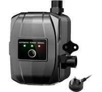 Sonhomay Household Booster Pump 24V 150W 4. 0A Automatic Mini Water Pump for Bathroom Shower, Garden Sprinkler, Taps, Toilets, Water Heaters- UK Plug
