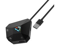 Sonhomay Keyboard Mouse Converter Adapter Mouse and Keyboard Adapter Support Most Keyboard Mouses and Third- party Wired Games