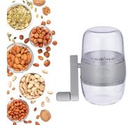 Sonhomay Nut Chopper Manual Nut Grinder Hand Crank Dried Fruit Crusher Chopper for All Nuts Walnut Pecans