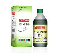 Soni OfficeMate 500ml Stamp Pad Refill Ink - Green | Easy-to-Use Dropper | Long-Lasting Impressions, Quick-Drying, Smudge-Free | Ideal for Office, School, Craft & DIY Use | Pack of 1