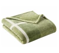Sonia Linens Home Basic Decorative Ultra Plush Blanket Collection,500GSM Heavy Weight,180x200CM Multiple Patterns and Colours (Green)
