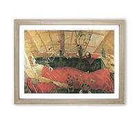 Sonia Vol.1 By Walter Gramatte Classic Painting Framed Print | A2 Oak Framed Wall Art | Ready to Hang | Classic Historical Picture | Living Room Bedroom Lounge Office