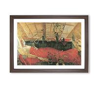 Sonia Vol.1 by Walter Gramatte Framed Print | A2 Walnut Framed Wall Art | Ready to Hang | Modern Nature Picture | Living Room Bedroom Lounge Office