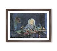 Sonia Vol.2 by Walter Gramatte Framed Print | A2 Walnut Framed Wall Art | Ready to Hang | Modern Nature Picture | Living Room Bedroom Lounge Office