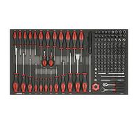 SONIC 114602 Screwdriver and Bit Socket SFS Jumbo Set, 1/4-inch, Set of 146