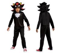 Sonic 3 162009L-20L-6 Shadow Movie Hood Fancy Dress, S