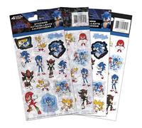 Sonic 3 Standard Stickers - 4 Sheet