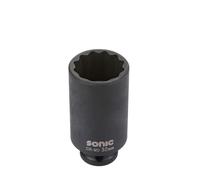 SONIC 3398535 12-Point Impact Socket Spanner, 35 mm, 1/2