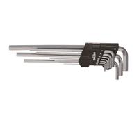 SONIC 601007 Extra Long Hexagon Key Wrench, Set of 10
