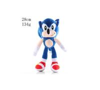 (Sonic, 8 inch) Sonic The Hedgehog Shadow Amy Rose Knuckle Tail Plush Toy Soft Stuffed Doll Kids Toys Gifts