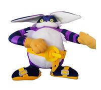 Sonic Big Cat Plushie, Stuffed Toy, Plush Toy Decor, Game Gifts, Gaming, Purple Yellow, (30cm)