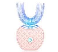 Sonic Brush V5 Electric Toothbrush for Deep Cleaning, Plaque Removal, Teeth Whitening and Gum Care,hi Smile Toothbrush,ultrasonic Toothbrush (Pink)