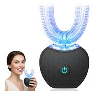 Sonic Brush V5 Electric Toothbrush for Deep Cleaning, Plaque Removal, Teeth Whitening and Gum Care,hi Smile Toothbrush,ultrasonic Toothbrush (Black)