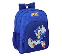 SONIC - Children's School Backpack, Adaptable to Trolley, Ideal for Children of School Age, Comfortable and Versatile, Quality and Resistance, 32 x 12 x 38 cm