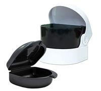 Sonic Cleaner & Retainer Case - Dental Appliance Box Storage Soaking Denture