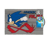 Sonic Doormat The Hedgehog Knock And Run Door Mat Fan Gift