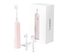 Sonic Electric Toothbrush,60°Swing,Effectively Enhancing The Cleaning Area,66000 Vibrations/min,1800mAh Capacity for 120 Days of Continuous Use,IPX7 Protection, Easy to Clean (Pink)