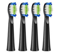 Sonic Electric Toothbrush Replacement Heads 1.0 Compatible with Bitvae Daily D2 Rechargeable Toothbrush 1.0, Clean Toothbrush Heads Refills, 4 Pack