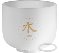 Sonic Energy 8 Inch TCM Crystal Singing Bowl - Element Water 432Hz - For Meditation, Therapy, Qi Work - Includes Silicone Ring (TCMCSB8-WT)