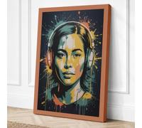 Sonic Energy Canvas Wall Art Print 24x16 Inch | Ready to Hang, Gallery Wrapped, Fade-Resistant Inks, Securely Packaged, UK Made