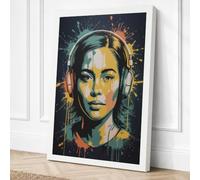 Sonic Energy Canvas Wall Art Print 24x16 Inch | Ready to Hang, Gallery Wrapped, Fade-Resistant Inks, Securely Packaged, UK Made