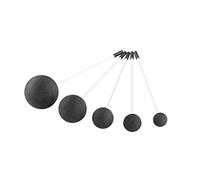 Sonic Energy Gong Resonant Mallets - 5-piece mallet set with rubber heads - For gong players, percussion, meditation - Various sizes (G-RM-SET-5)