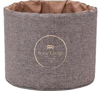 Sonic Energy Nylon Crystal Singing Bowl Sleeve - 12" Sleeve - Brown Padded - For Transport and Storage (CSBS12BR)