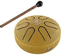 Meinl Sonic Energy Pocket Steel Tongue Drum, Gold, A Major, OM, 3" / 7